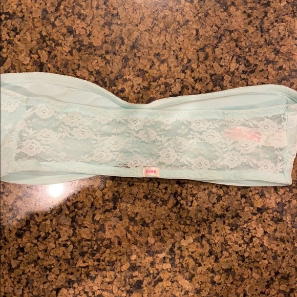 Victoria’s Secret ice blue bandeau. Size S - Picture 2 of 3